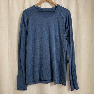 Lululemon’s Mens Metal Vent Longsleeve XXL Blue